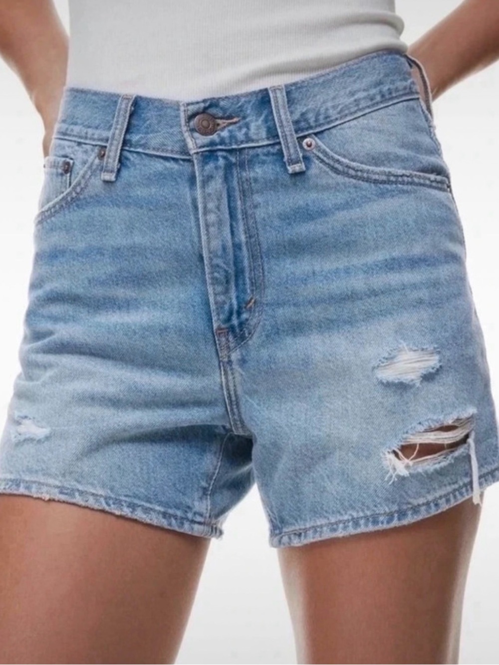 Levi's Premium 80s Mom Shorts